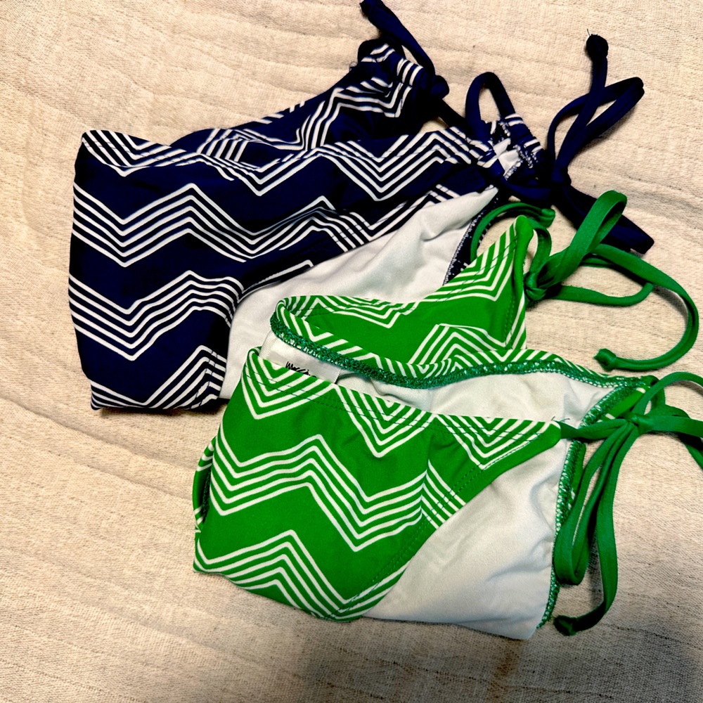 Mossimo bikini bottoms 2 pair lot